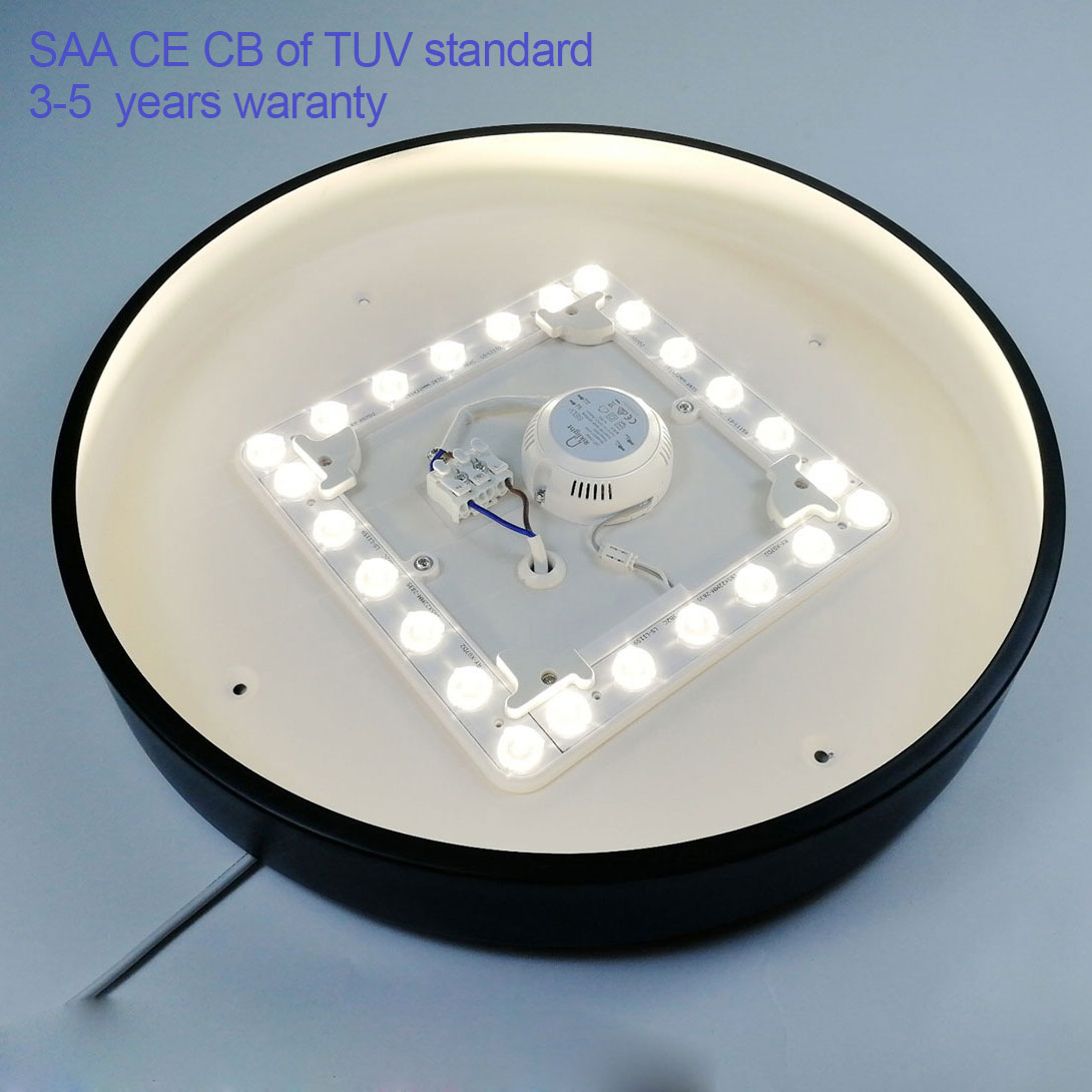 New ! hot sales TUV ultra slim indoor acrylic cover indoor IP33 round room decoration led light