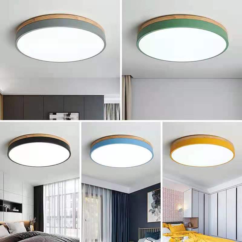 hot sales Ultra-thin slim round led LED Deckenlampe for home bedroom